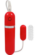 Ahh Vibrator Bullet Of Love With Remote Control - Red