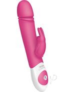 The Thrusting Rabbit Rechargeable Silicone Vibrator With...