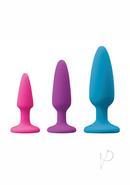 Colours Pleasures Trainer Kit Silicone Anal Plugs Assorted...