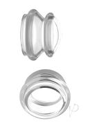 Master Series Clear Plungers Silicone Nipple Suckers -...