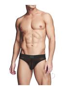 Prowler Red Fishnet Ass-less Brief - Small - Black