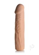 Jock Extra Long Penis Extension Sleeve 3in - Vanilla