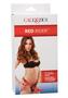 Red Rider Adjustable Strap-on With Dildo 7in - Red