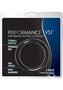 Performance Vs1 Pure Premium Silicone Cock Rings (3 Pack) - Medium - Black