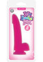 Jelly Rancher Smooth Rider Dildo 5in - Pink