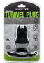 Perfect Fit Double Tunnel Plug - Xl - Black