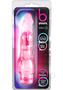 B Yours Vibe 4 Vibrating Dildo 8in - Pink