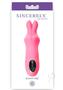 Sincerely Bunny Vibe Silicone Vibrator - Pink