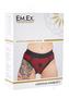 Em. Ex. Active Harness Wear Contour Harness Briefs - Extra Small - Red