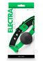 Electra Play Things Pu Leather Ball Gag - Green
