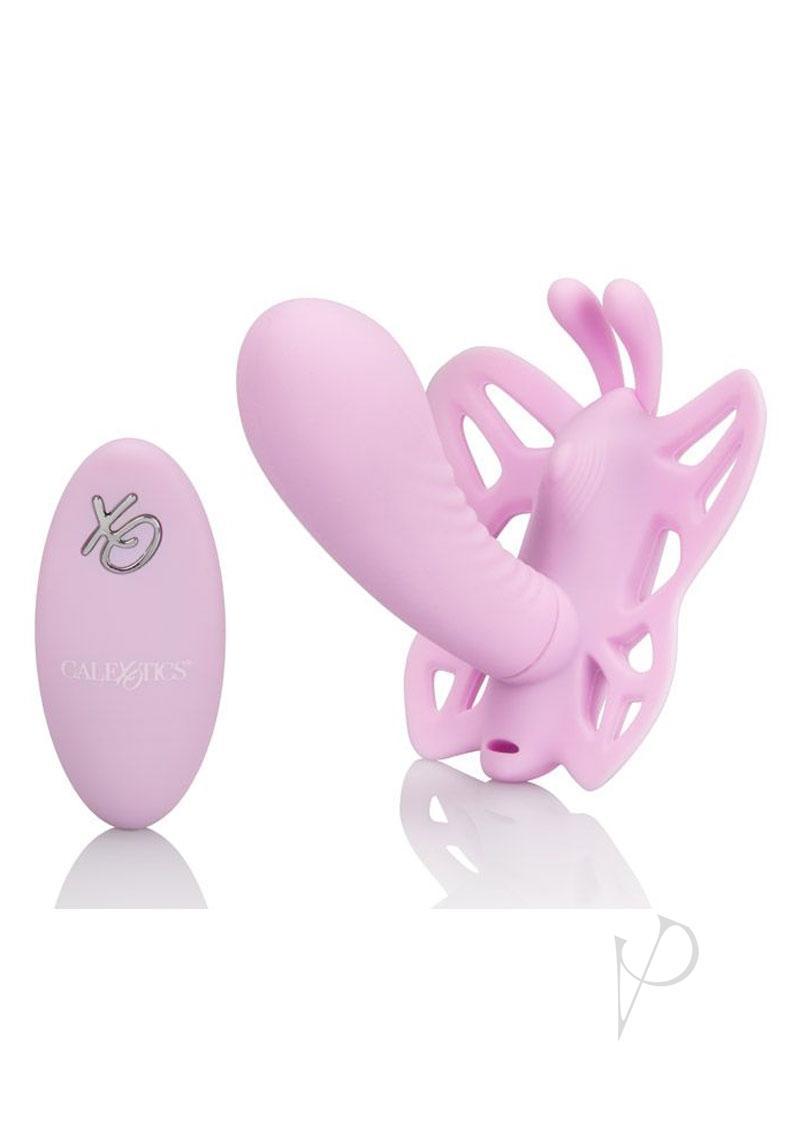 Venus Butterfly Silicone Remote Venus G Usb Rechargeable Waterproof Pink