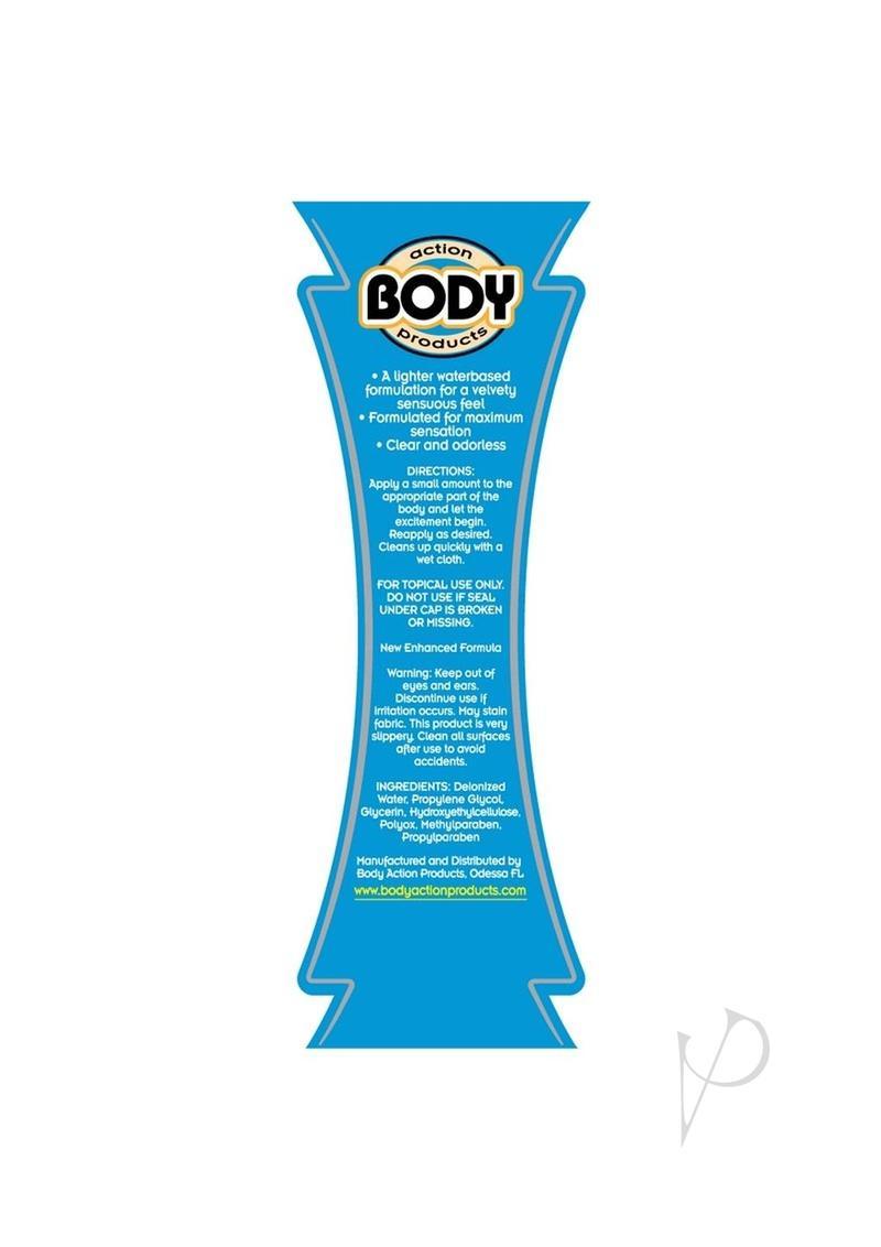 Body Action Ultra Glide Water Based Lubricant 2.2 Oz